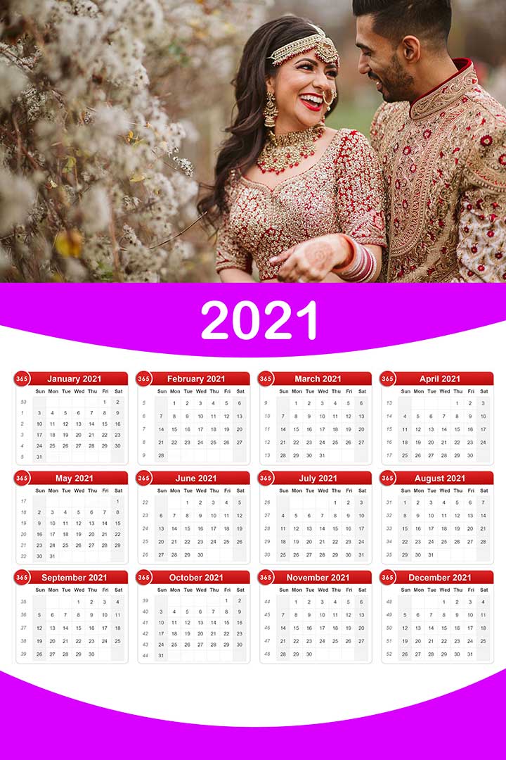 Bridal Purse Design 2021 Calendar Walden Wong