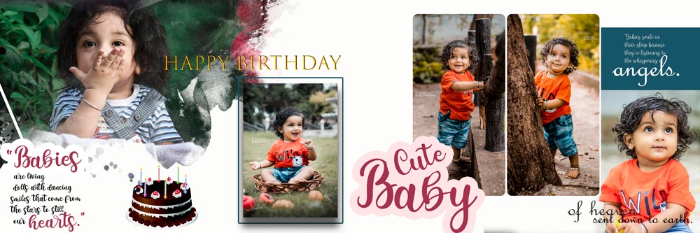 PSD Birthday Backgrounds for Photoshop Download