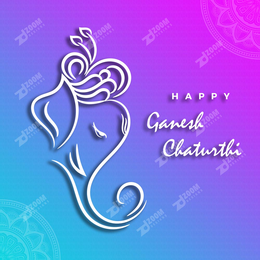 Ganesh Chaturthi Social Media Post