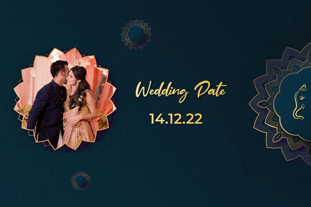 Wedding Album Cover Design PSD