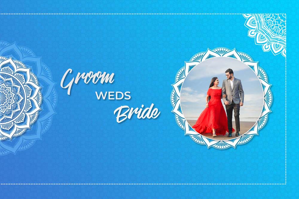 Wedding Album Cover Design PSD