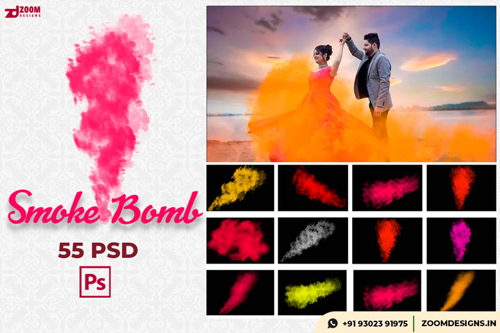 Color Smoke Bomb Png Download