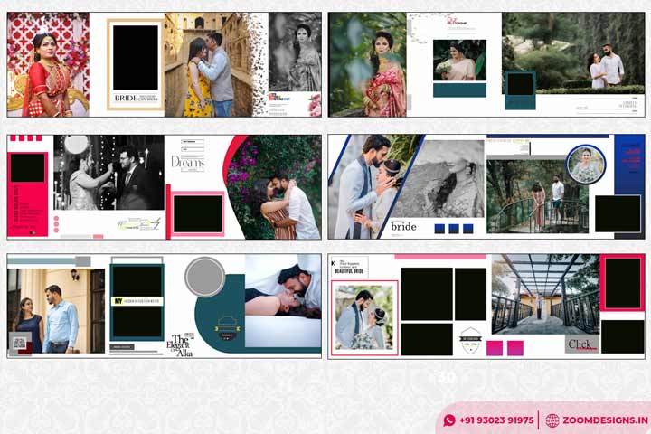 Pre Wedding Album Design PSD Pre Wedding PSD Template