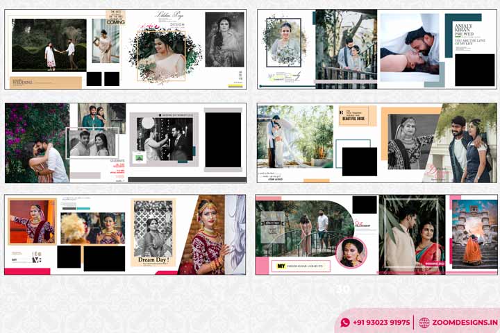 Pre Wedding Album Design PSD Pre Wedding PSD Template