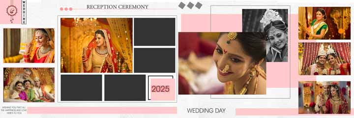 New 2022 Wedding PSD Templates | Wedding Album Design PSD Download 12X36