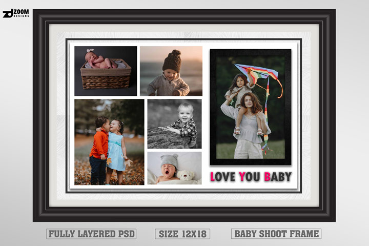 baby photo frame design