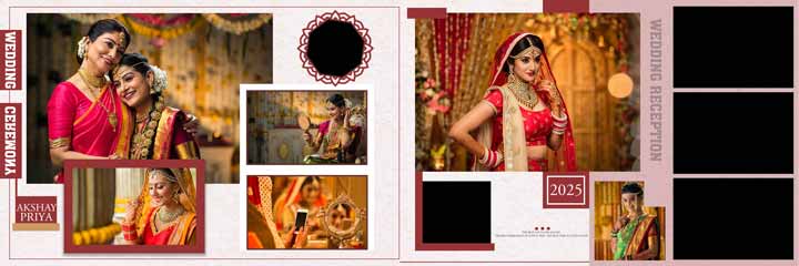 New 2022 Wedding PSD Templates | Wedding Album Design PSD Download 12X36