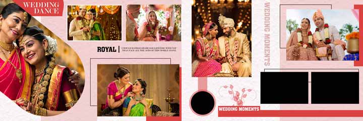 New 2022 Wedding PSD Templates | Wedding Album Design PSD Download 12X36