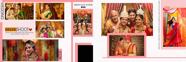 New 2022 Wedding PSD Templates | Wedding Album Design PSD Download 12X36