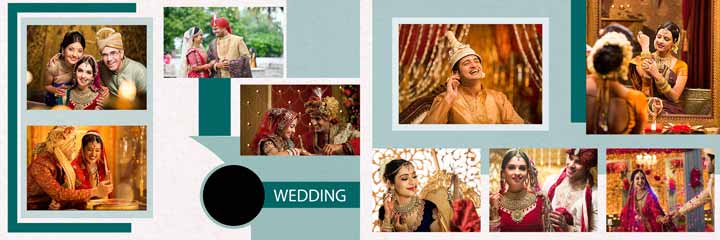 New 2022 Wedding PSD Templates | Wedding Album Design PSD Download 12X36