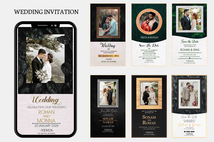 Wedding Invitation Templates | Wedding Invitation PSD