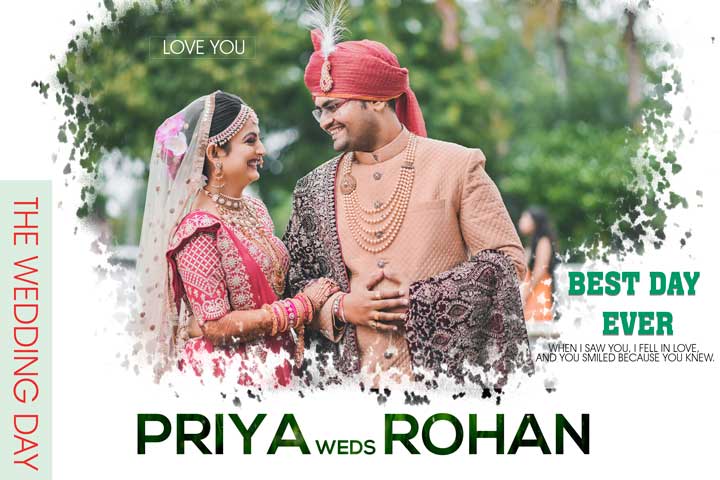 Wedding Posters PSD | Wedding Poster Template