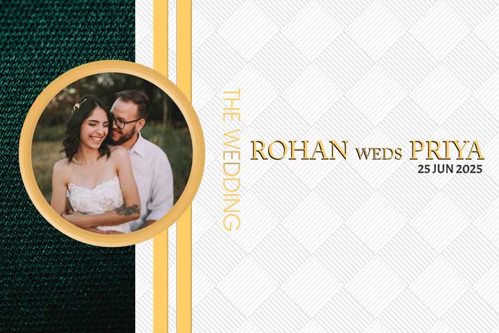 Indian Wedding Album Cover Design PSD Free Download