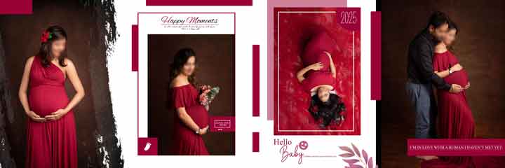 maternity album design