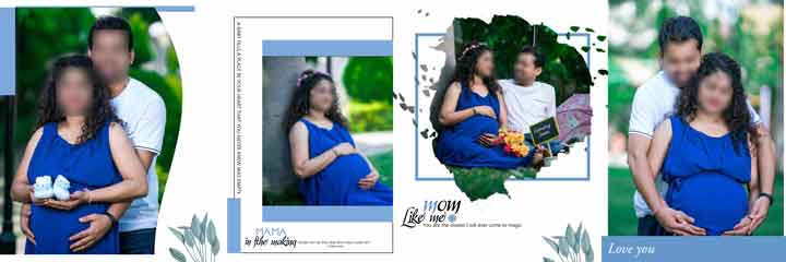 maternity album design