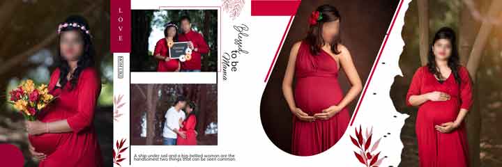 maternity album design