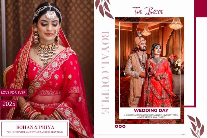 12x18 Wedding Album PSD free download