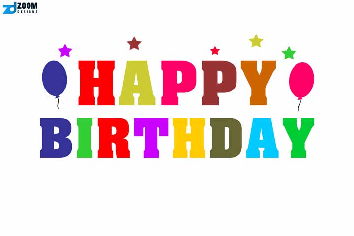 happy birthday png text download