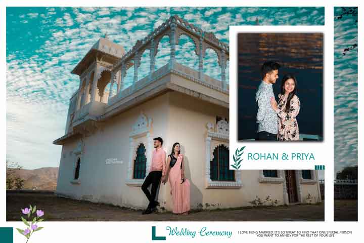 Pre Wedding DM| Pre Wedding Album Designs | 12x18 psd DM