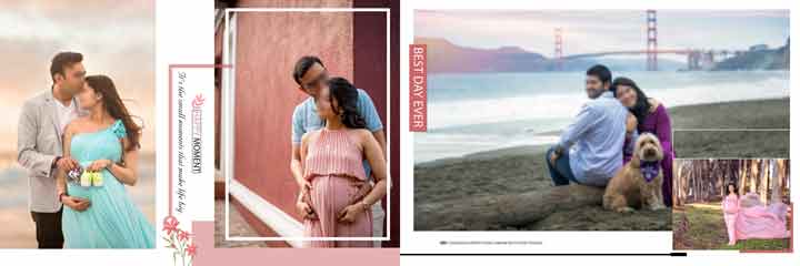 Maternity album Design PSD 12x36