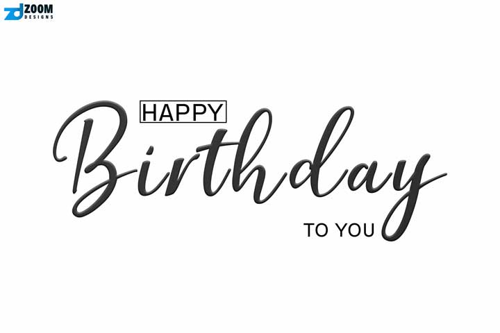 Happy Birthday Font Style Download | Happy Birthday font style Text