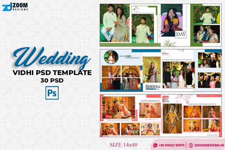 14×40 Wedding Album PSD 2023 | 14x40 Wedding Album Design