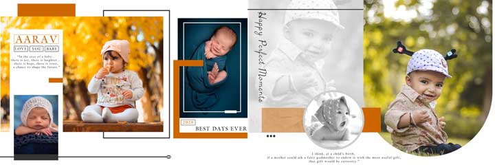 baby album design backgrounds psd