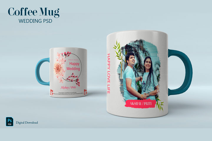 Mug Design Template Psd | Mug Design Background Psd file