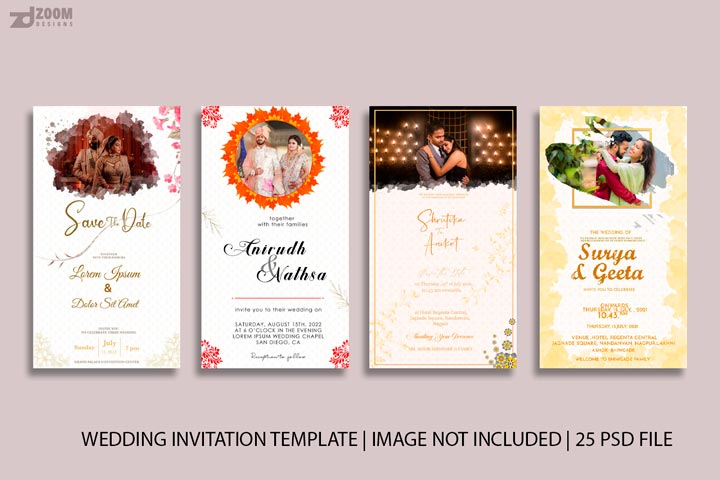 Wedding Invitation Card | Wedding Invitation PSD