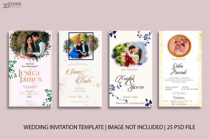 Wedding Invitation Card | Wedding Invitation PSD