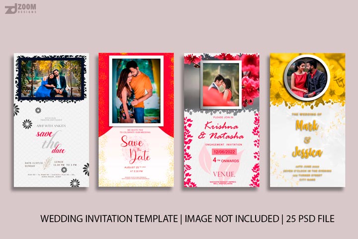 Wedding Invitation Card | Wedding Invitation PSD