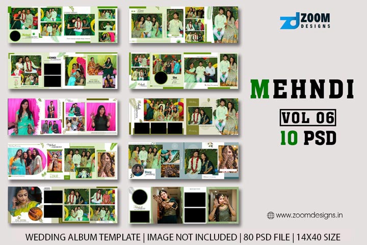 14x40 Album PSD Free Download