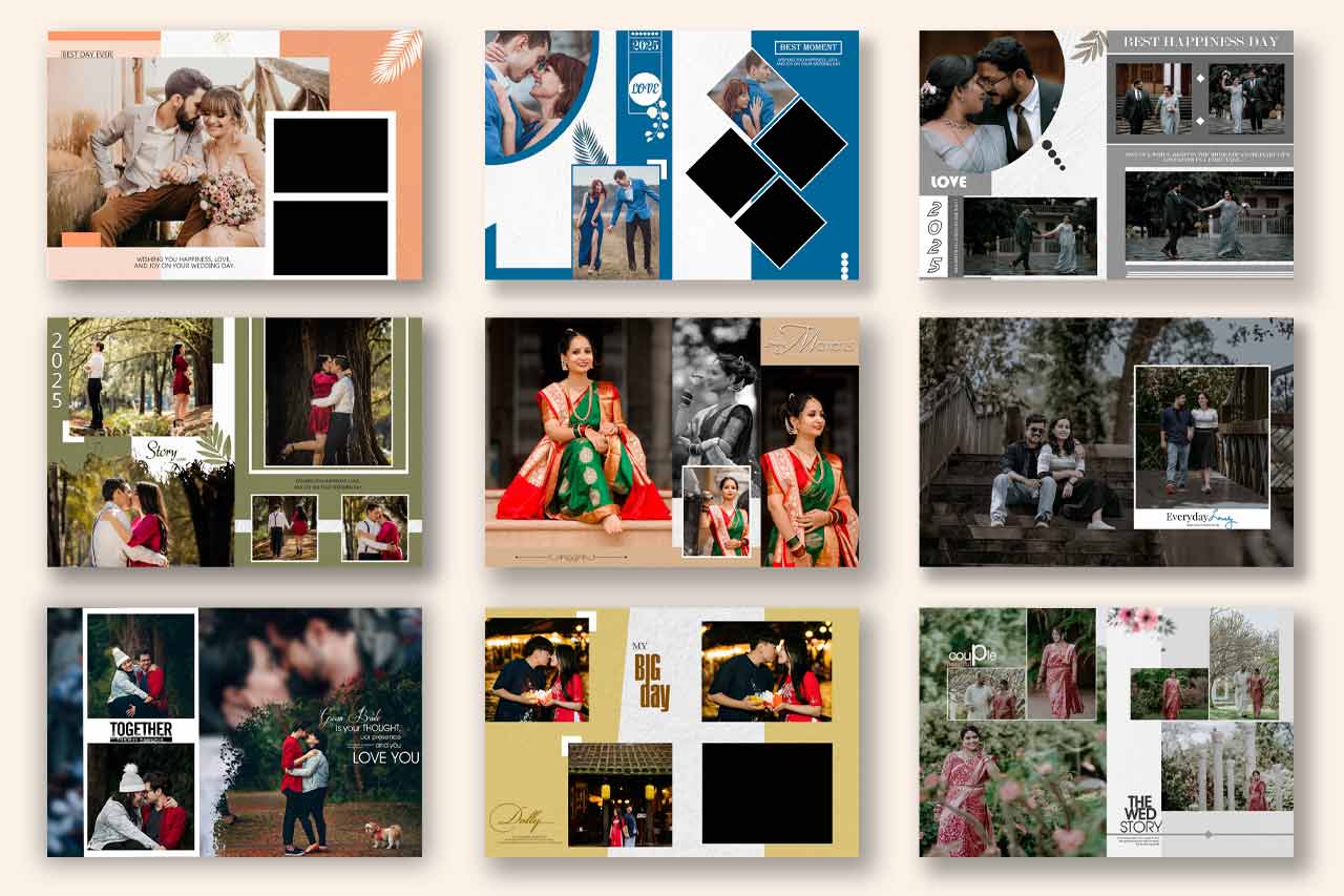 How to Design 12x18 Sheet in Photoshop, How to Make a Wedding Album in  Photoshop