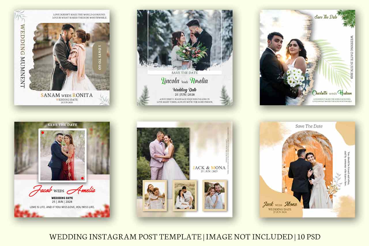 wedding post design