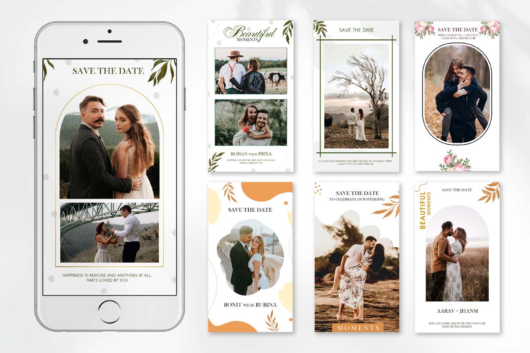 Wedding Instagram templates