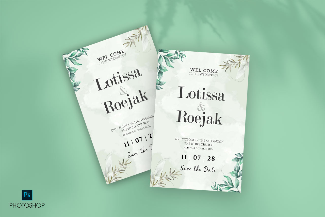 Discover Timeless Elegance: Green Wedding Invitations for a Harmonious Celebration"