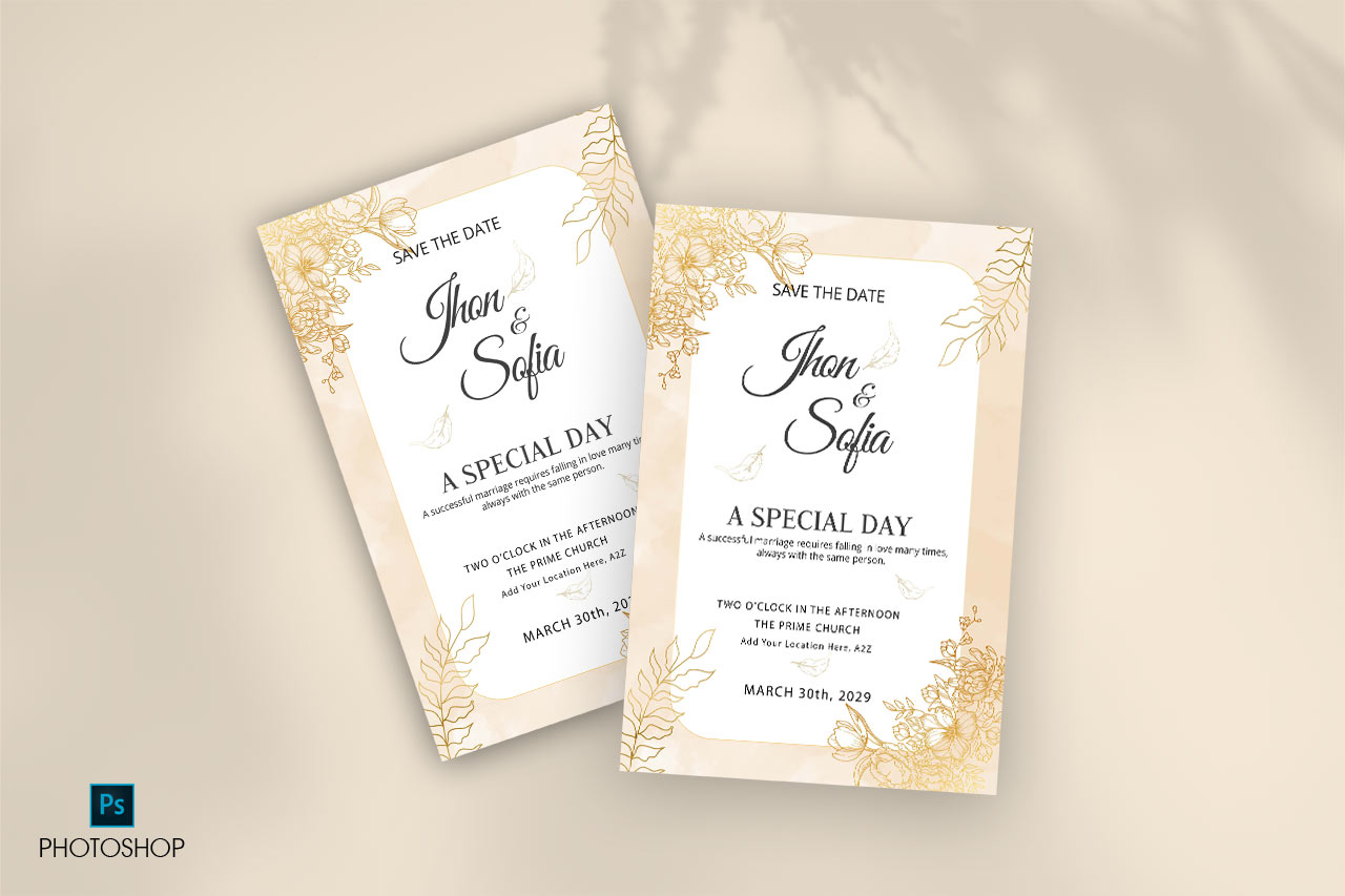 Yellow Invitation Templates