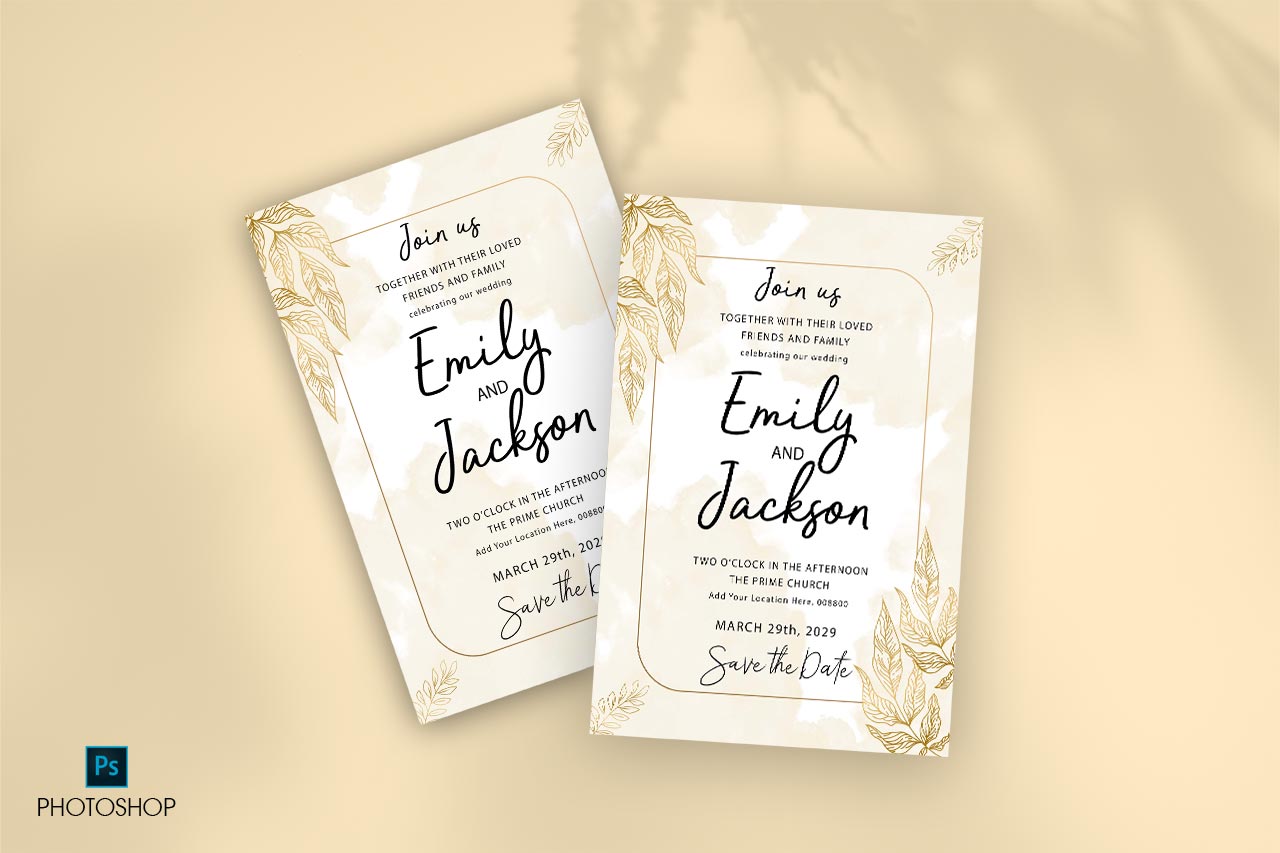 Craft Your Love Story with Elegant Wedding Invitation Templates - Personalize Yours Now!"