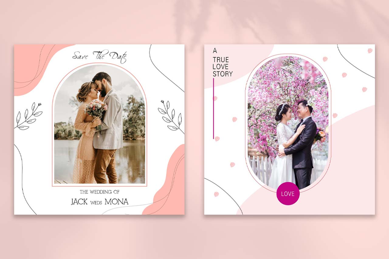 wedding post design