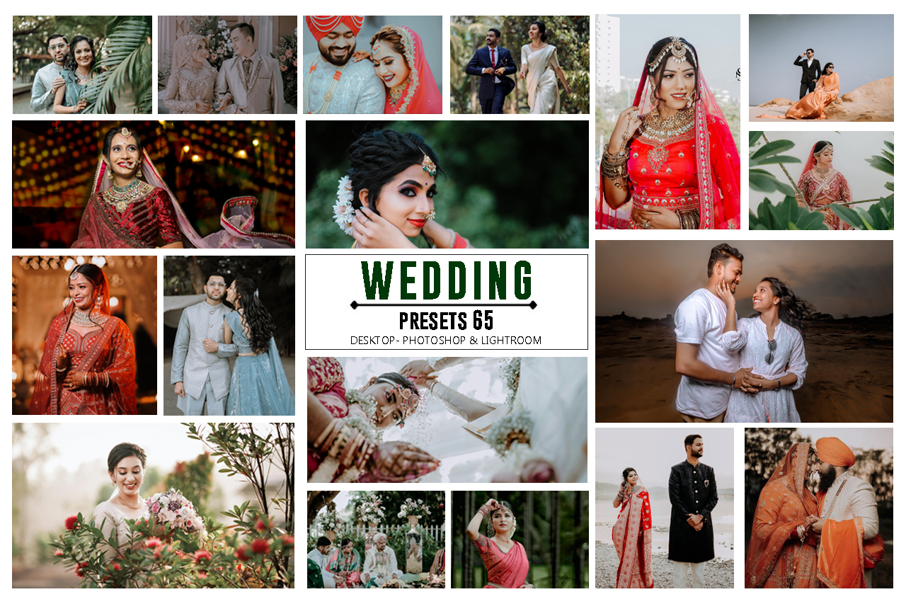 65 Indian Wedding Presets