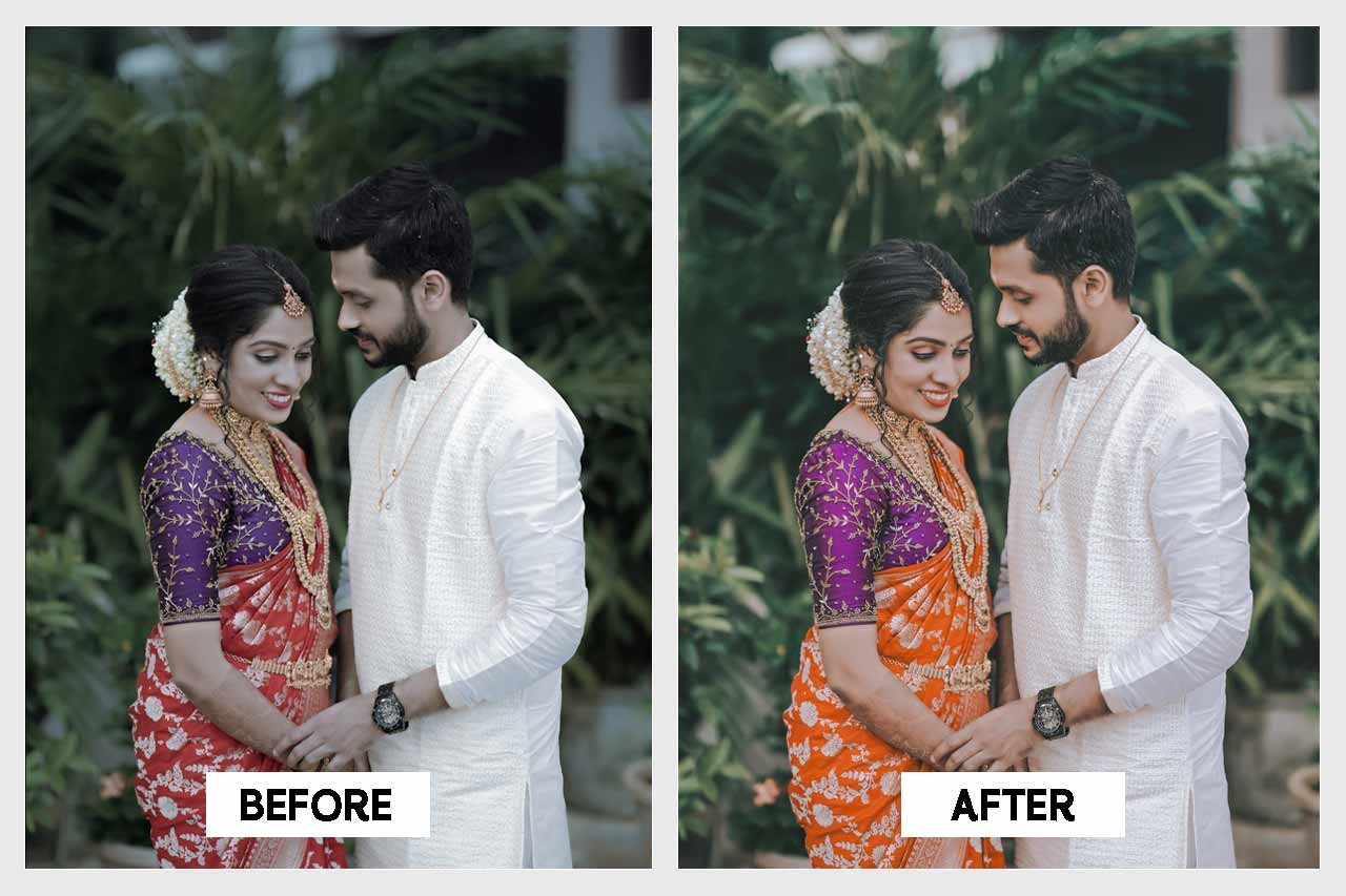 Kerala wedding presets