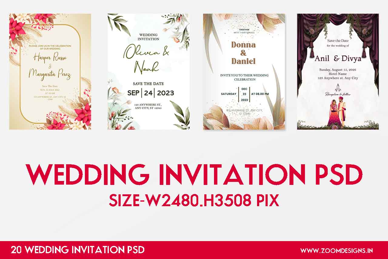 Engagement invitation card design